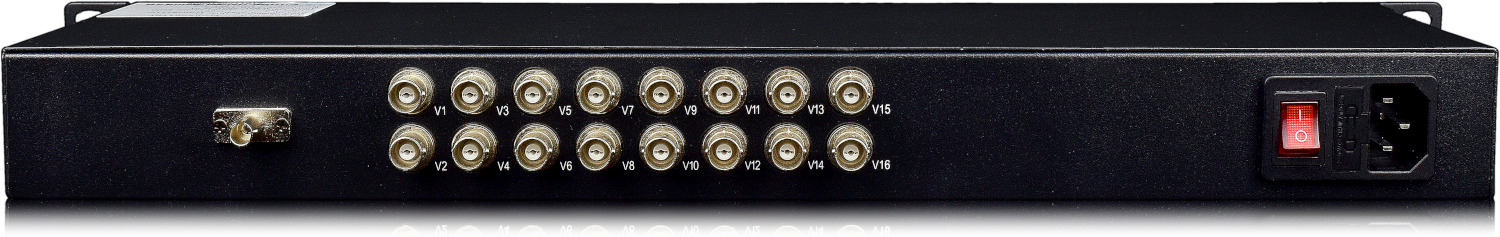 Thor 16 Ch Baseband Video and RS485 / RS422 / RS232 Over Fiber - Image 2