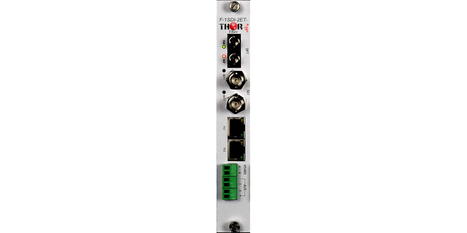 Thor 1 HD-SDI + 2 10/100 Ethernet +RS485 + Audio over single fiber TX/RX - Image 8