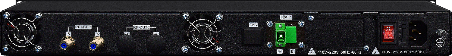 Thor CATV RF Fiber Receiver - High RF power - Rack Mountable - Image 3