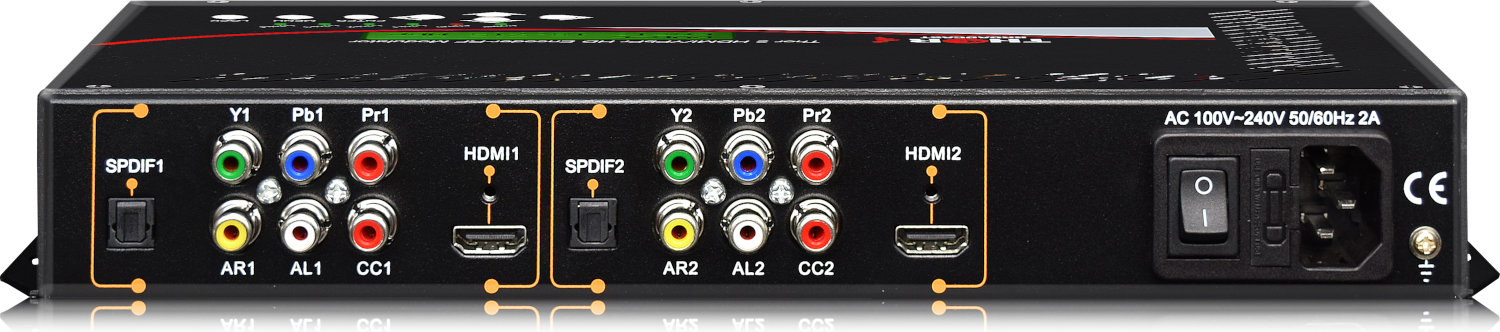Thor 2 HDMI YPbPr HD Digital TV Modulator QAM ATSC DVB-T IPTV 1080p/60 - Image 4