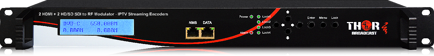 Thor 2 HDMI + 2 HD/SD SDI to RF Coax Modulators and IPTV Streaming Encoders 1080p/60 - Image 2