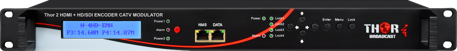 Thor 2 HD/SD SDI + 2 HDMI Broadcast MPEG2 & H.264 1080p Encoder IPTV and ASI - Image 4