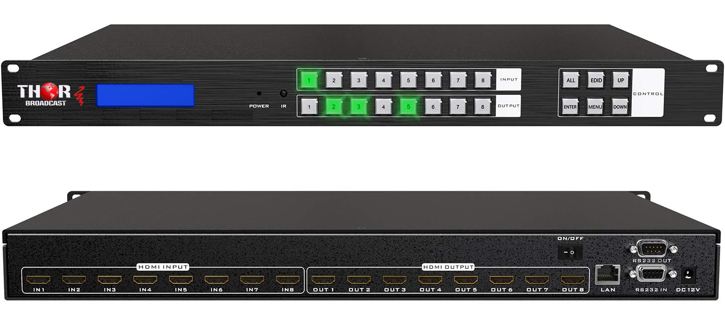 Thor H-8x8HDMI-4K-SW