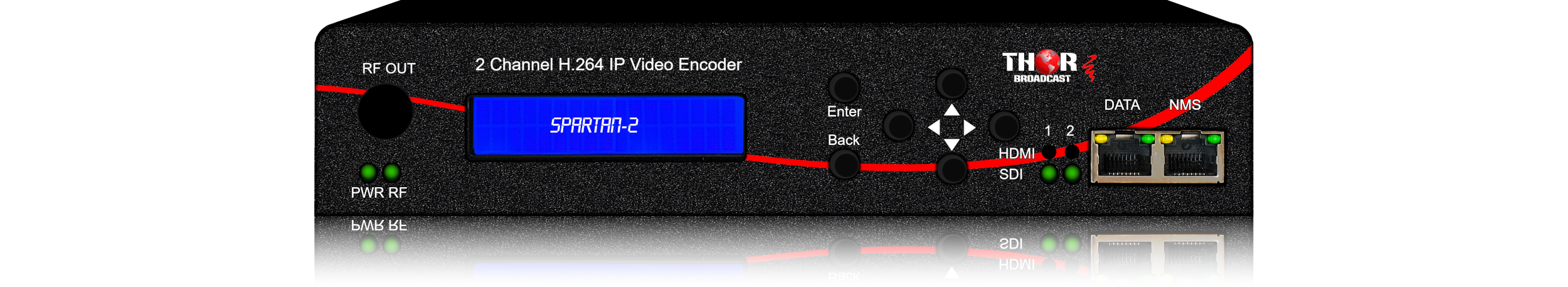 Thor 2 Channel 3G-SDI / HDMI H.264 IP Video Streaming Encoder - Image 2
